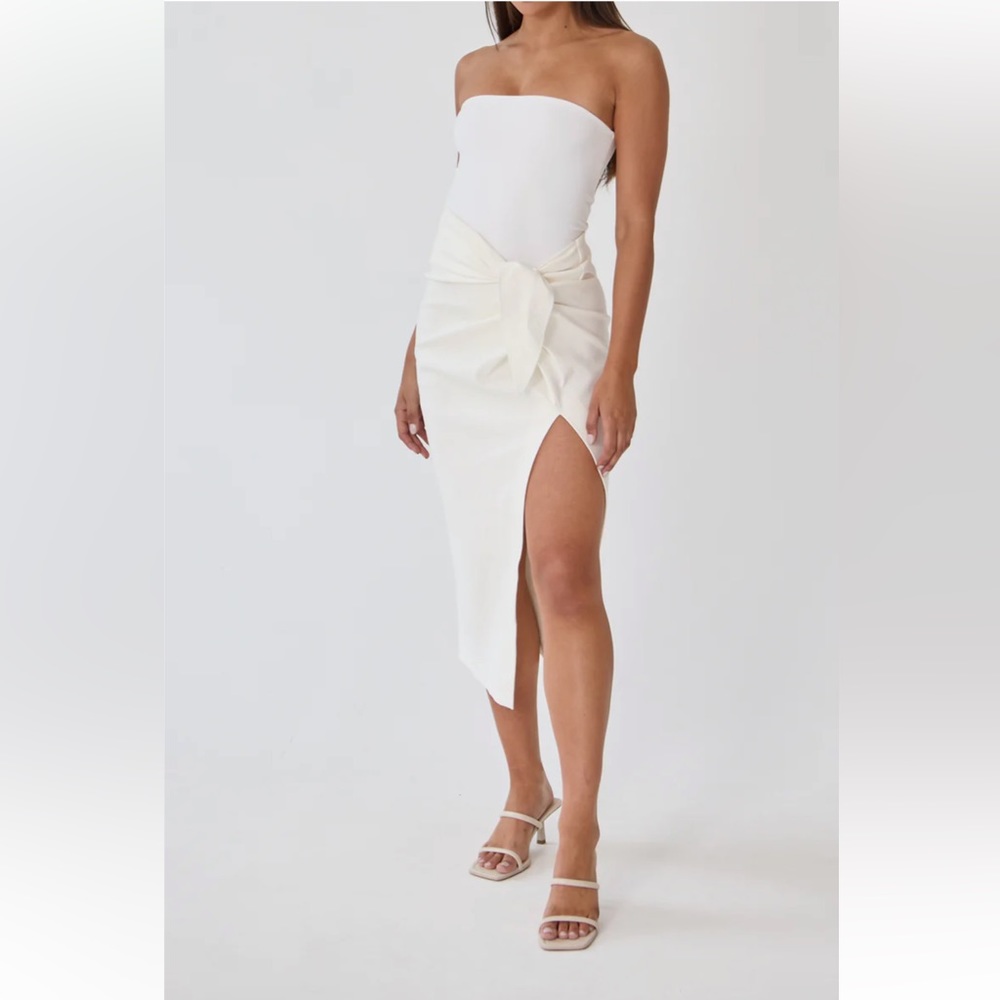 Because of Alice linen skirt